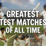 Greatest Test Matches of All Time: A Deep Dive